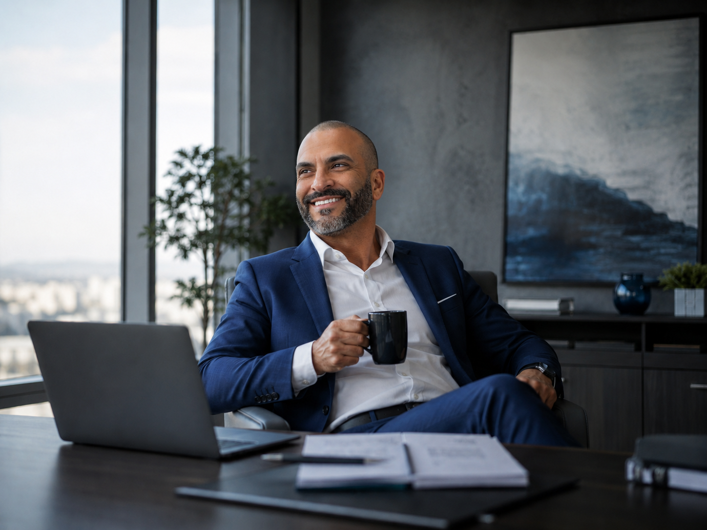 Propietario con su operación inmobiliaria bajo control